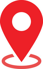 Location icon vector illustration.