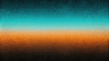 teal orange black gradient background with grainy texture