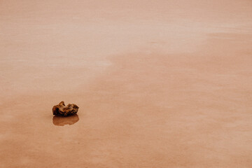 Stone on the water