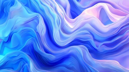 Obraz premium Pixelated waveforms glitching over a deep blue background, pixel glitch, digital abstraction