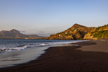 sunset on the beach, Ribeira da Prata, Tarrafal, Santiago Island, Cabo Verde