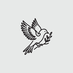 Obraz premium bird in the sky