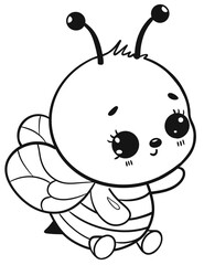 cartoon bee