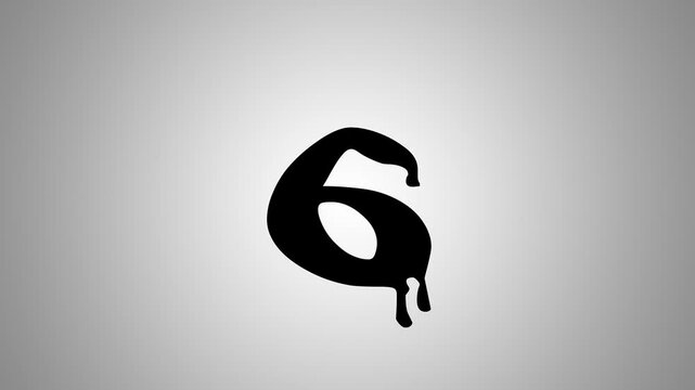 10 to 1 Motion graphics animation. mask out, reveal in, Countdown timer 10 seconds, 10-1 count down animated grey backgrounds. ten to zero.