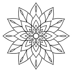 Illustration of a flower