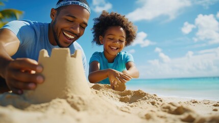Joyful Moments at the Beach with Family Fun