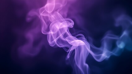 a dynamic and colorful swirl of smoke against a dark background, creating an abstract and visually captivating effect