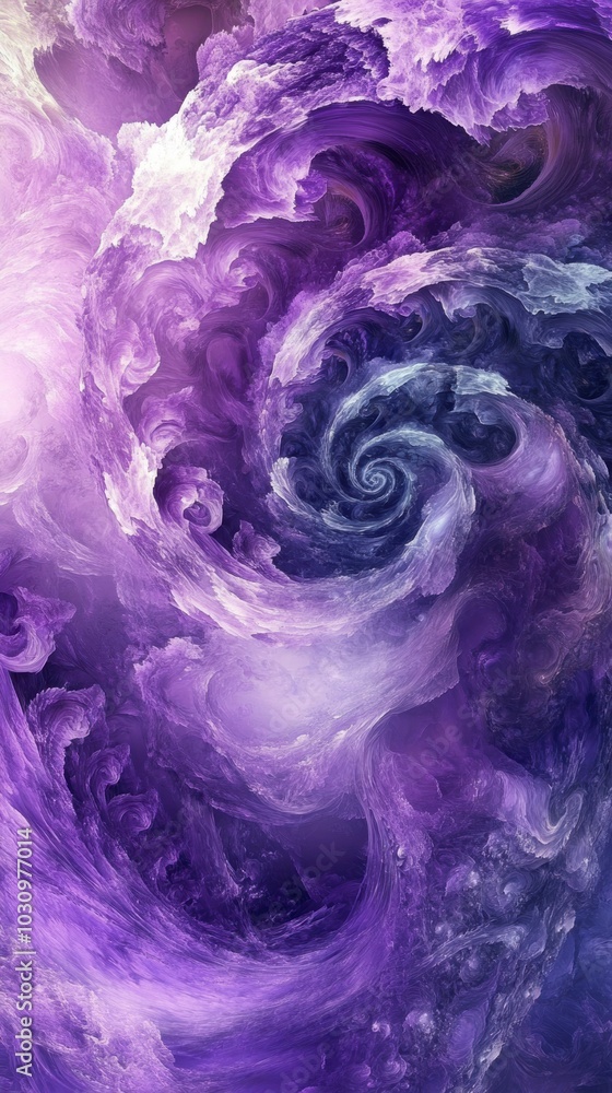 Poster a captivating purple swirl background for your iphone, perfect for adding vibrancy to your device. g
