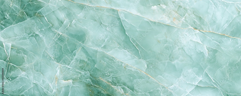 Poster a beautiful close-up of jade texture showcasing its smooth, translucent surface with elegant green h