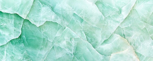 Obraz premium A stunning close-up of translucent green stone, showcasing natural patterns and textures in soothing hues, perfect for creative projects.