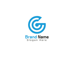 Fototapeta premium Letter G logo for company website