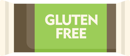 Packaging design for a gluten free chocolate bar promoting a healthy lifestyle