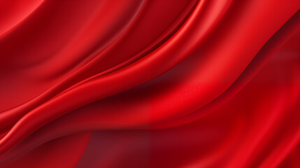 Obraz premium Elegant Red Silk Texture Background