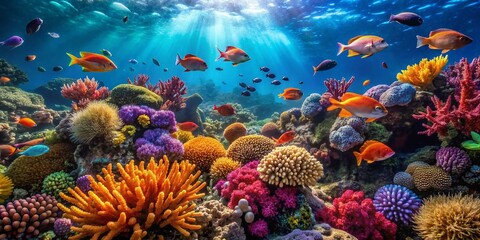 Explore the Vibrant Sea Water Ecosystem: Coral Reefs, Marine Life, and Underwater Biodiversity for Nature Lovers and