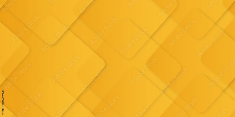 Poster abstract modern orange and yellow pattern geometric luxury gradient line background random square sh