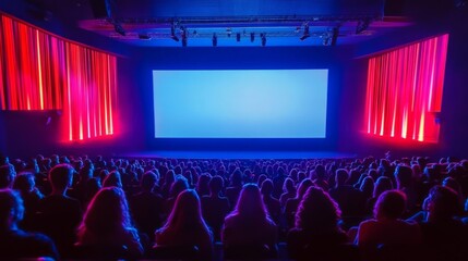 Explore creative marketing ideas with a movie screen backdrop.