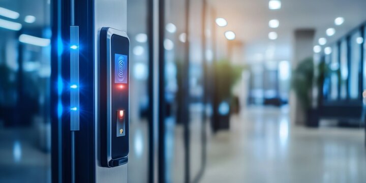 Innovative fingerprint systems provide superior authentication for office entrances.