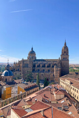 Naklejka premium Salamanca Cathedral in Salamanca, Spain
