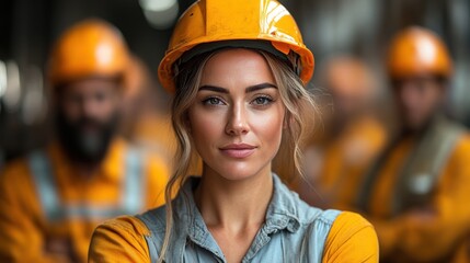 Supervisor conducting a safety briefing before a shift in a manufacturing plant, symbolizing the emphasis on workplace safety in modern factories