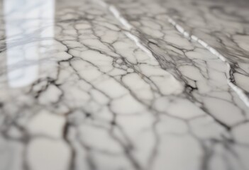 Closeup shot of a surface made from marble