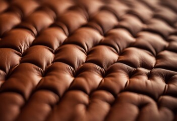 Closeup shot of a leather surface