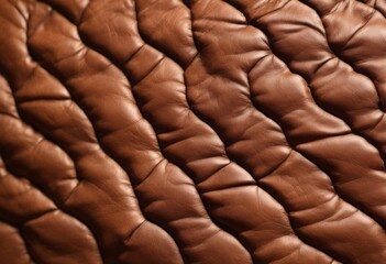 Closeup shot of a leather surface