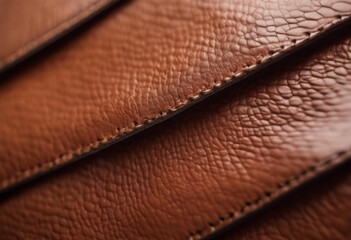 Closeup shot of leather parts