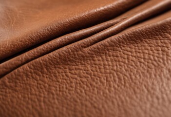 Closeup shot of leather