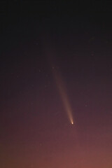 Comet C 2023 A3 Tsuchinshan Atlas as seen on October 14, 2024