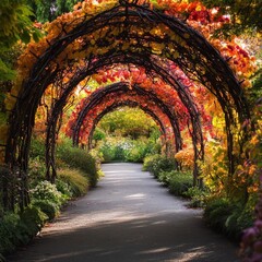 Fototapeta premium Botanical trail, Bellevue.