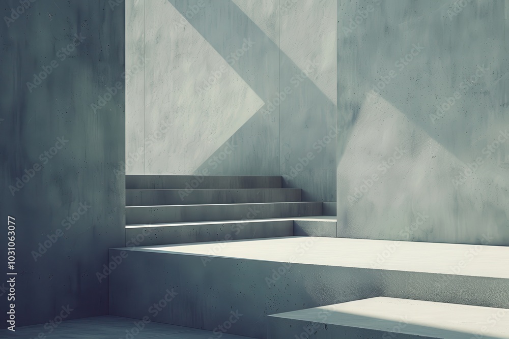 Aufkleber A minimalist arrangement of geometric shapes featuring a black cube with a smooth sphere and a white cube with a textured sphere in a monochromatic setting