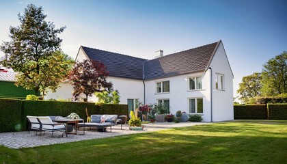 Obraz premium house on the hill