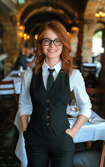 Proud Waitress 2