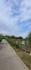 path near the lake