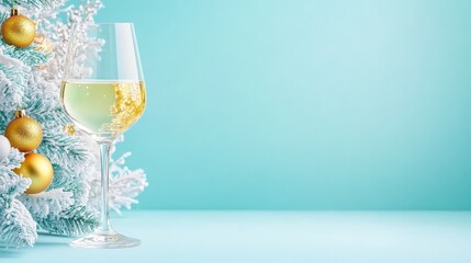 Festive Wine Glasses Clinking Celebration Scene