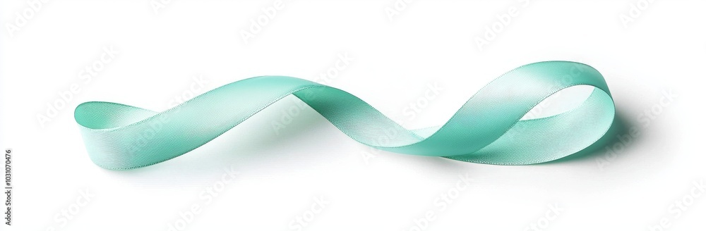 Aufkleber ribbon bow curly scroll png isolated on transparent background with clipping path for confetti desig