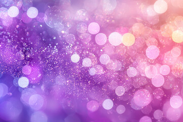 Fototapeta premium Abstract violet Bokeh Background.