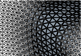 Abstract architecture building 3d illustration	