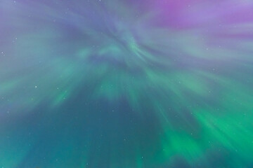 Colourful Aurora Borealis, Northern Lights on May 10th 2024 in the Comox Valley, British Columbia, Canada