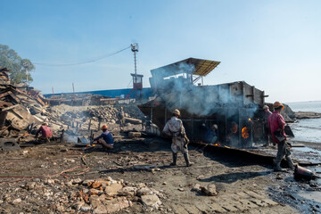 Ship-breaking Yards, Chattogram, Bangladesh