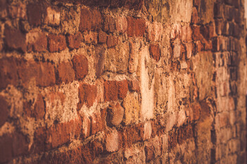 Old brick wall textures and backgrounds