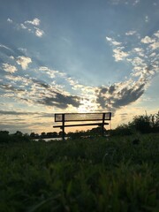 Bench Sunset