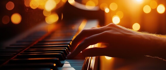 a man playing the piano