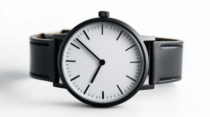 Wristwatch isolated on white background