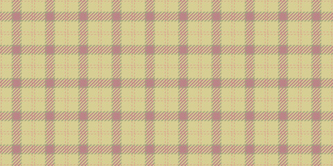 Scrapbooking texture fabric seamless, form tartan background check. Grand plaid vector pattern textile in pastel and yellow colors.
