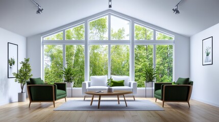 Cozy Scandinavian Interior with Natural Light