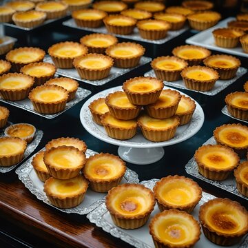 Queijadas de Leite (Portuguese Milk Tarts). This delicious snack is a masterpiece of culinary craftsmanship, with a delicate balance of flavors and textures.