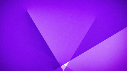 Bright purple abstract geometric background with sharp triangular shapes and a grainy texture. Ideal for creative digital designs, banners, and wallpapers