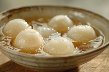 Roshogolla: Soft and spongy roshogollas floating in sugar syrup