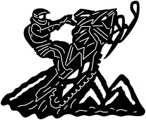 Snowmobiles and Mountains 02.ai